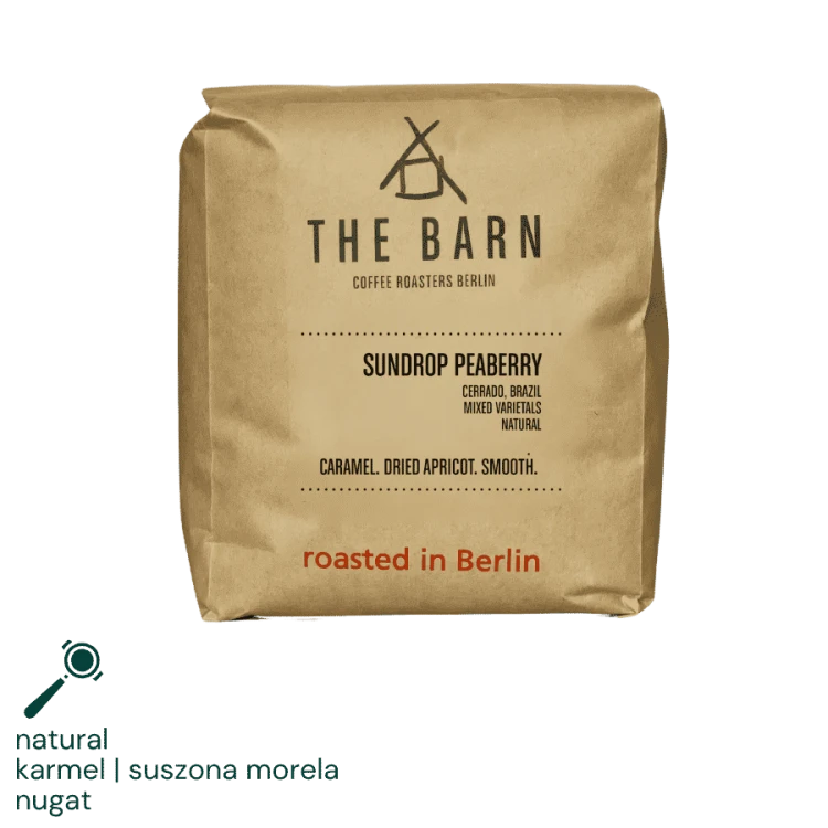The Barn Brazylia Sundrop Peaberry 1 kg | CoffeeLove