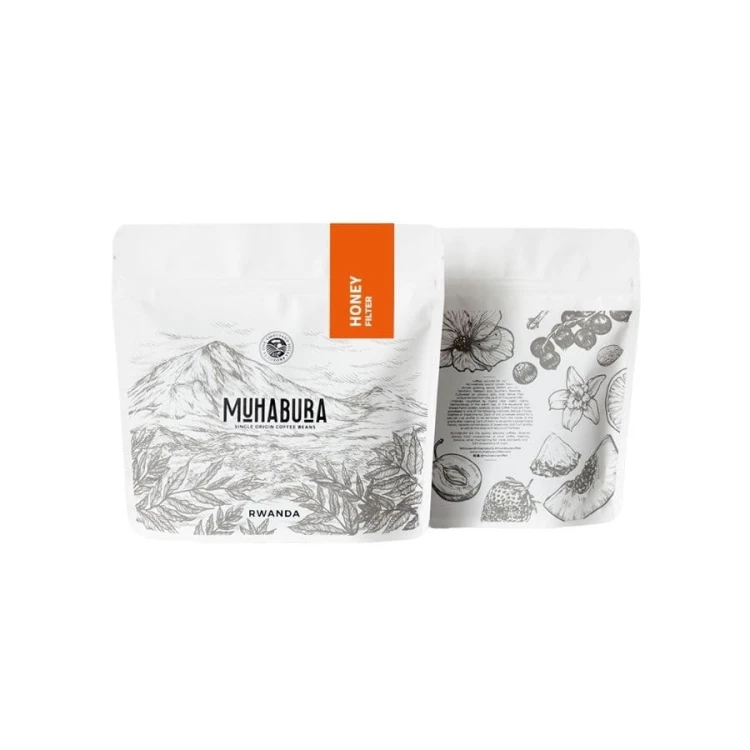 1000 Hills Muhabura Rwanda honey filtr 250g kawa ziarnista Speciality | CoffeeLove