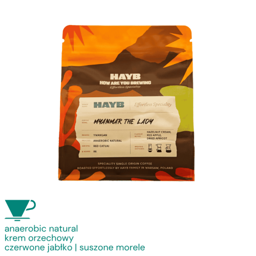 HAYB Myanmar The Lady filter 250 g | CoffeeLove