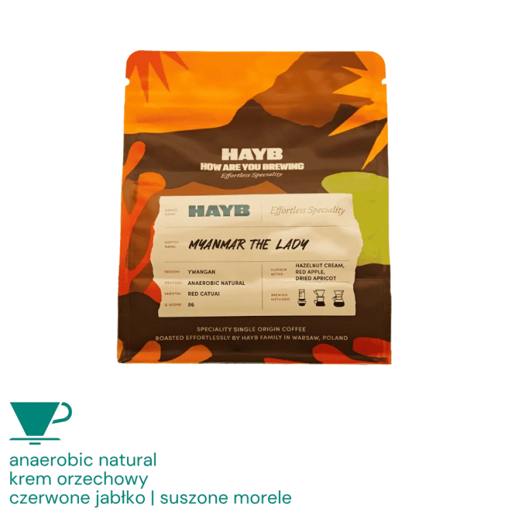 HAYB Myanmar The Lady filter 250 g | CoffeeLove
