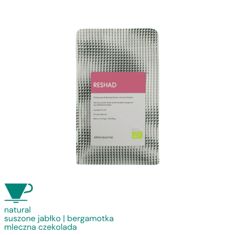 Coffee Collective Etiopia Reshad filtr 250 g | CoffeeLove