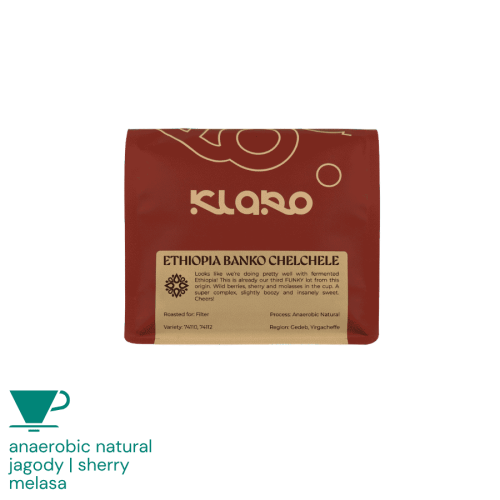 Klaro Etiopia Banko Chelchele filter 250 g | CoffeeLove