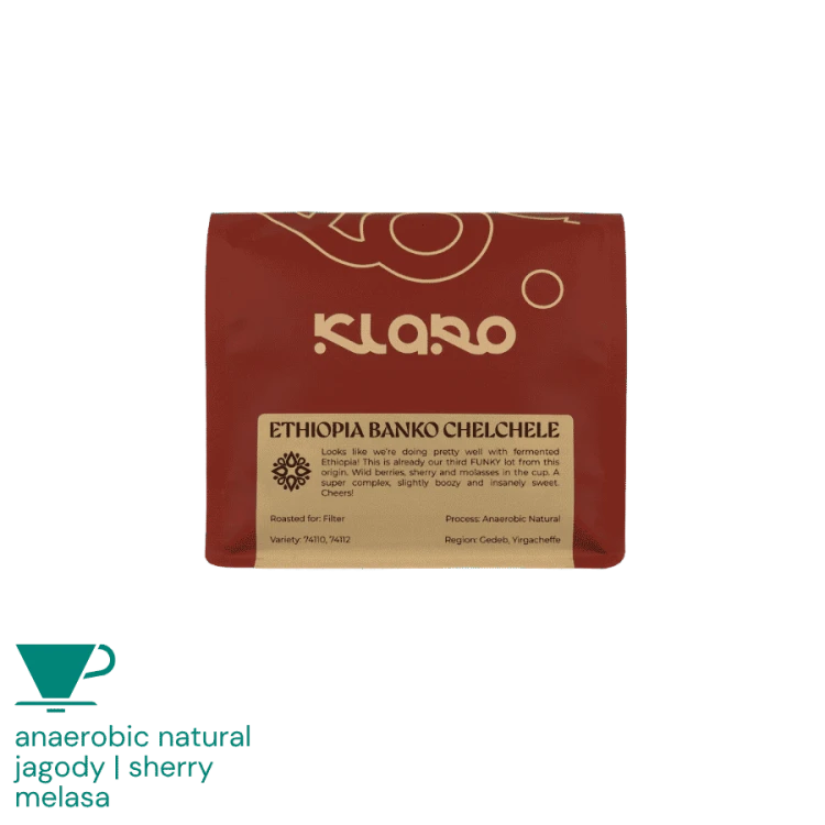 Klaro Etiopia Banko Chelchele filter 250 g | CoffeeLove
