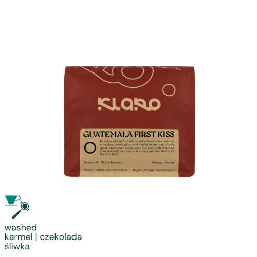 Klaro Gwatemala First Kiss Omniroast 250 g | CoffeeLove