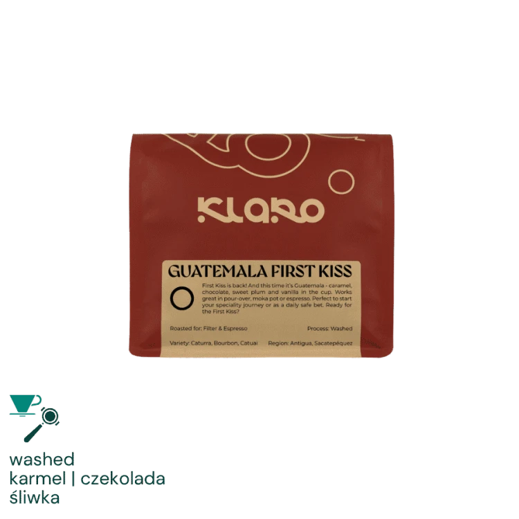 Klaro Gwatemala First Kiss Omniroast 250 g | CoffeeLove