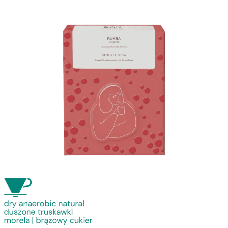 DAK Etiopia Rumba filter 200 g | CoffeeLove