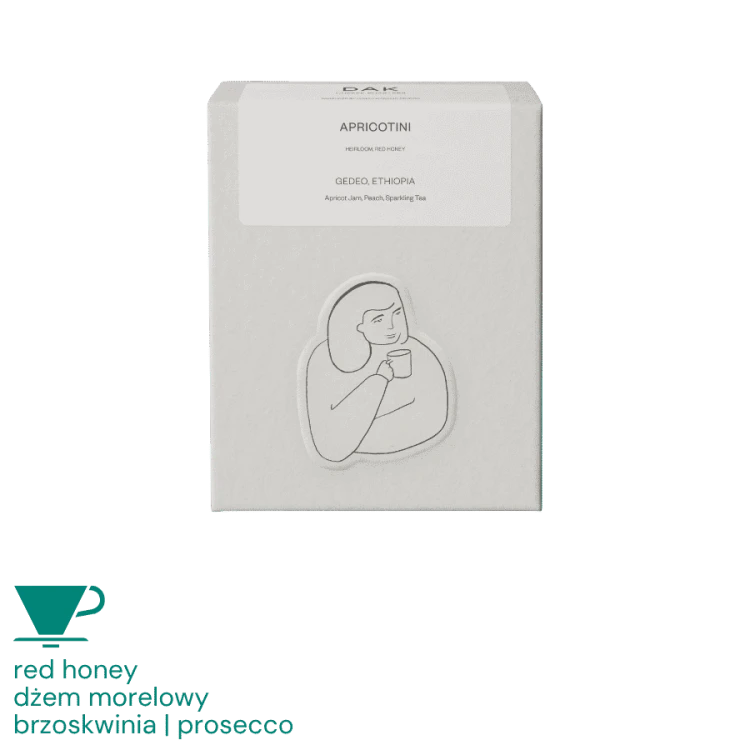 DAK Etiopia Apricotini filter 250 g | CoffeeLove