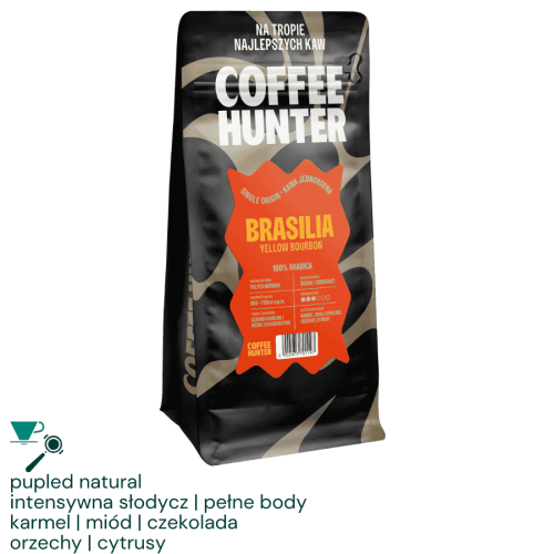 Coffee Hunter Brasilia Yellow Bourbon 1kg | CoffeeLove