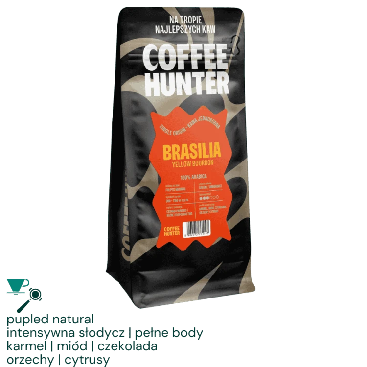 Coffee Hunter Brasilia Yellow Bourbon 1kg | CoffeeLove