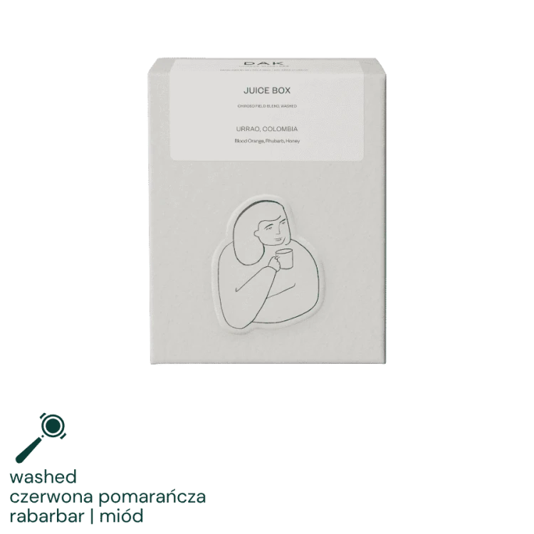 DAK Kolumbia Juice Box 250 g | CoffeeLove