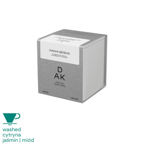 DAK Kolumbia Hachi Geisha filter 60 g | CoffeeLove