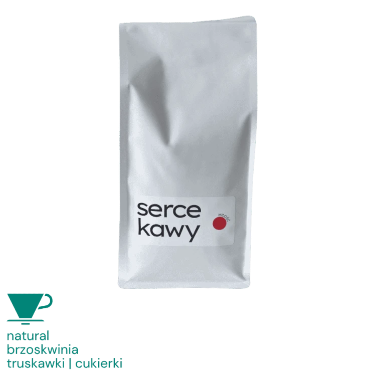 Serce Kawy Etiopia Miłość 1 kg | CoffeeLove