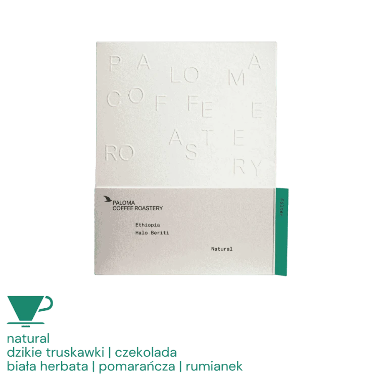 Paloma Coffee Etiopia Halo Beriti filter 250 g | CoffeeLove