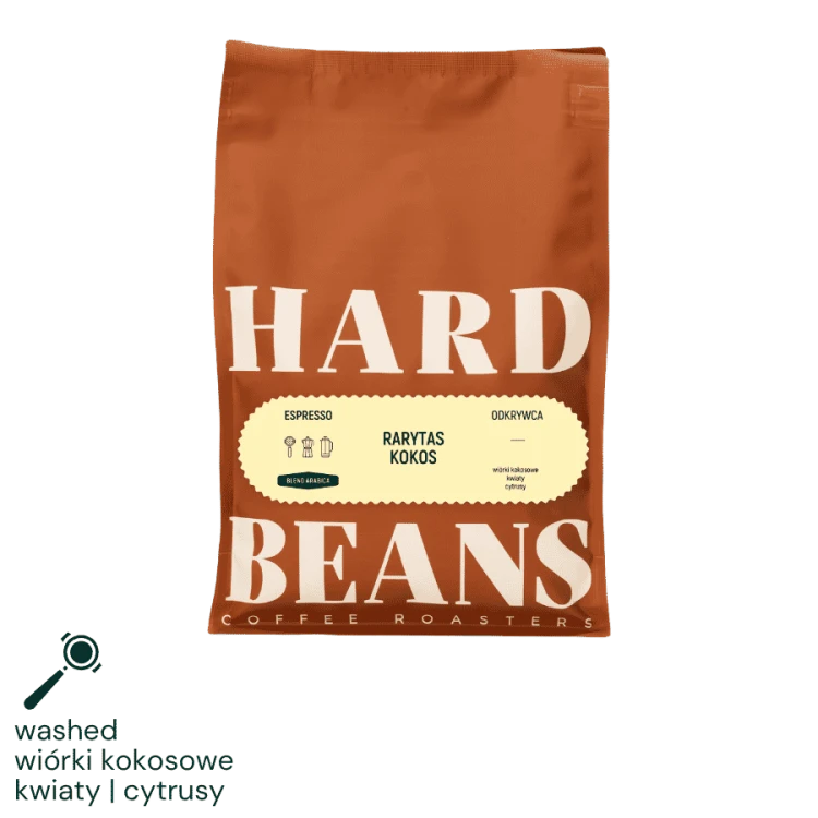 Hard Beans Rarytas Kokos 1 kg | CoffeeLove