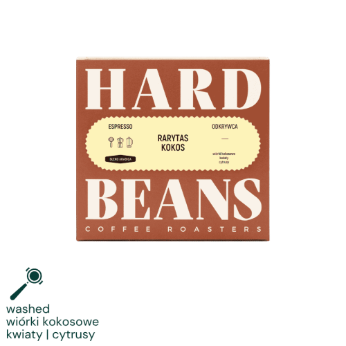 Hard Beans Rarytas Kokos 250 g | CoffeeLove