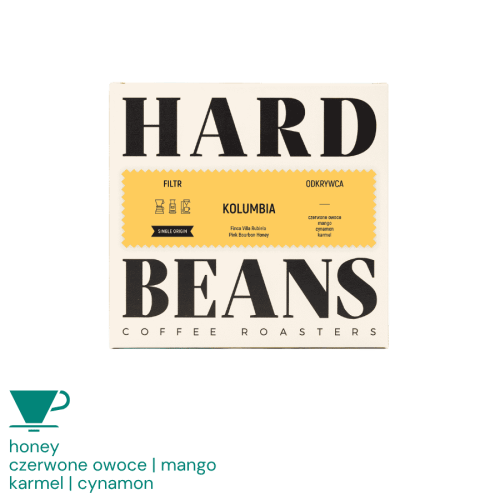 Hard Beans Kolumbia Finca Villa Rubiela filter 250 g | CoffeeLove
