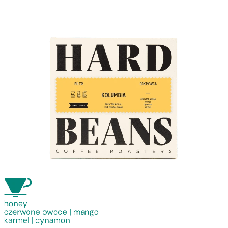 Hard Beans Kolumbia Finca Villa Rubiela filter 250 g | CoffeeLove
