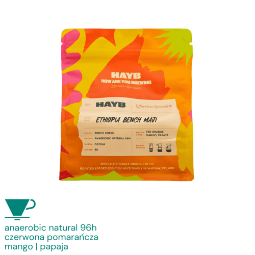 HAYB Etiopia Bench Maji filter 250 g | CoffeeLove