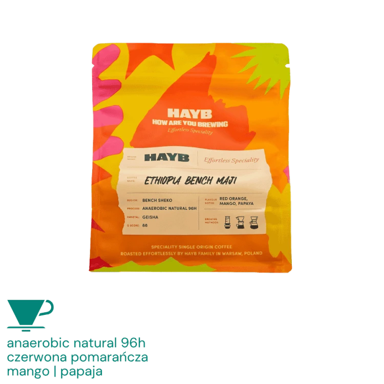 HAYB Etiopia Bench Maji filter 250 g | CoffeeLove