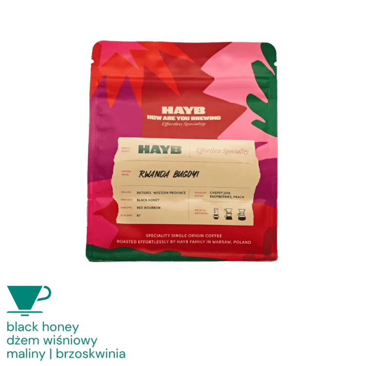 HAYB Rwanda Bugoyi filter 250 g | CoffeeLove