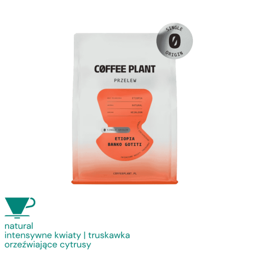 Coffee Plant Etiopia Banko Gotiti filter 250 g | CoffeeLove
