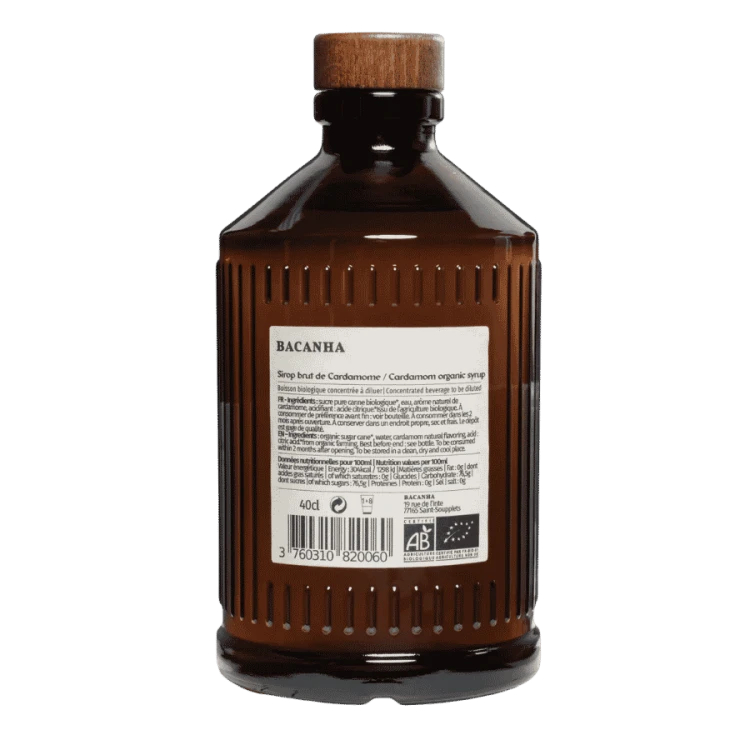 Bacanha syrop o smaku kardamonowym 400 ml | CoffeeLove