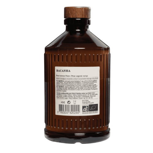 Bacanha syrop o smaku gruszkowym 400 ml | CoffeeLove