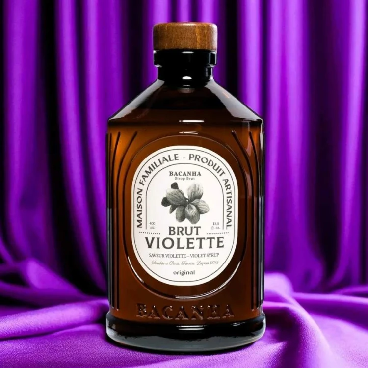 Bacanha syrop o smaku fiołkowym 400 ml | CoffeeLove