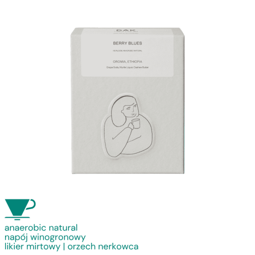DAK Etiopia Berry Blues filter 250 g | CoffeeLove