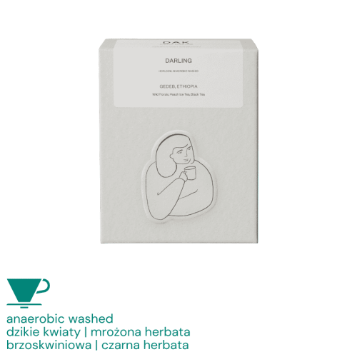 DAK Etiopia Darling filter 250 g | CoffeeLove