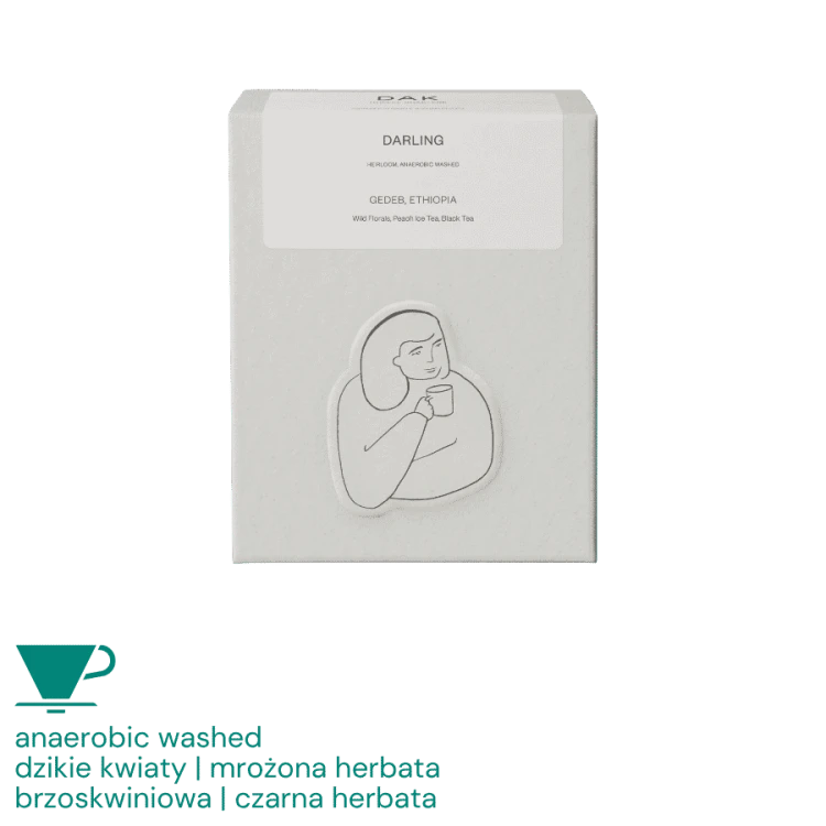 DAK Etiopia Darling filter 250 g | CoffeeLove