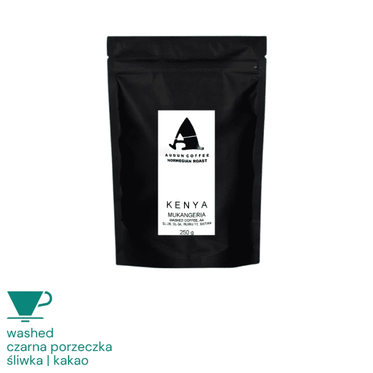 Audun Kenia Mukangeria filter 250 g | CoffeeLove