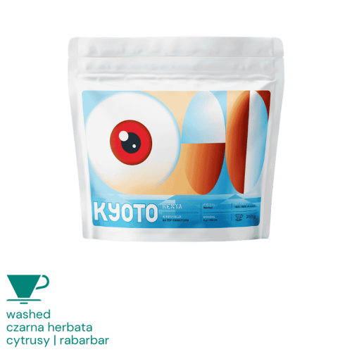 Kyoto Kenia AA Top Kiamutuira filter 250 g | CoffeeLove