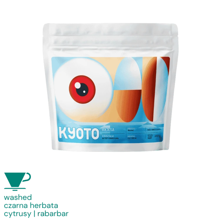 Kyoto Kenia AA Top Kiamutuira filter 250 g | CoffeeLove