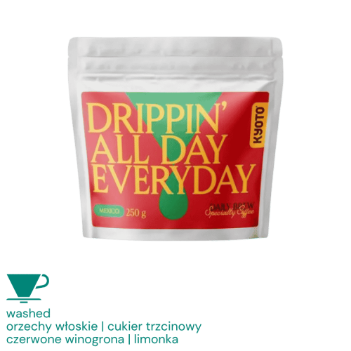 Kyoto Drippin All Day Everyday Meksyk filter 250 g | CoffeeLove