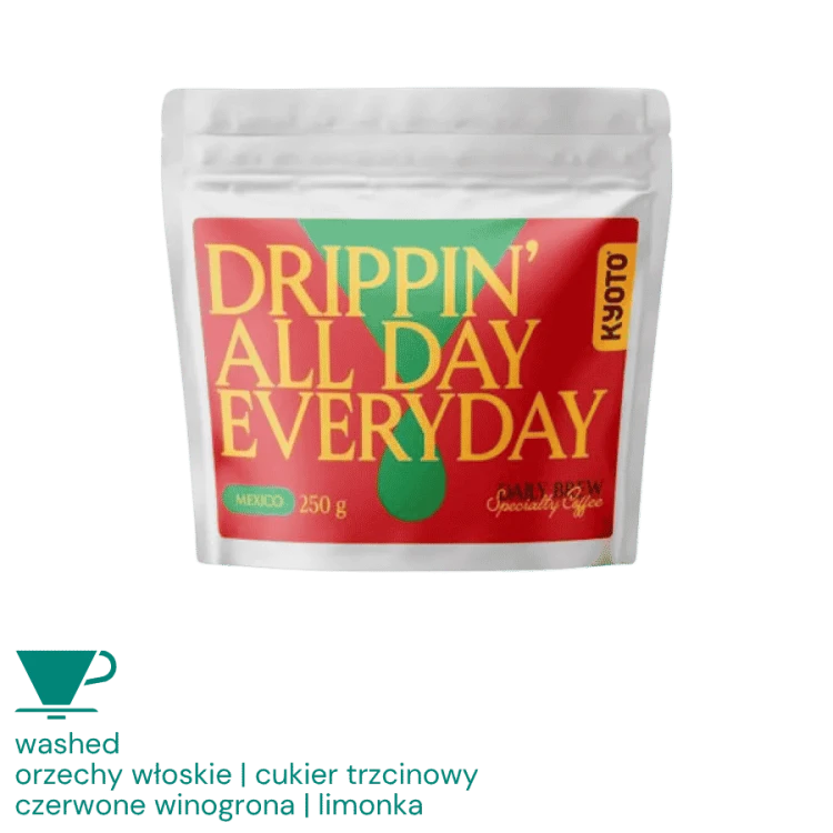Kyoto Drippin All Day Everyday Meksyk filter 250 g | CoffeeLove