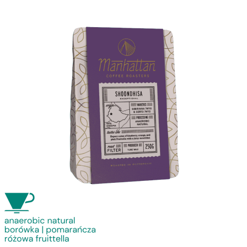 Manhattan Coffee Etiopia Shoondhisa filter 250 g | CoffeeLove