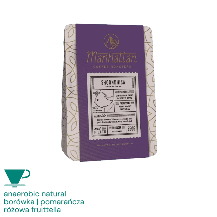 Manhattan Coffee Etiopia Shoondhisa filter 250 g | CoffeeLove