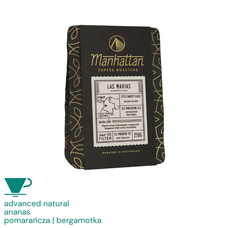 Manhattan Coffee Kolumbia Las Marias filter 125 g | CoffeeLove