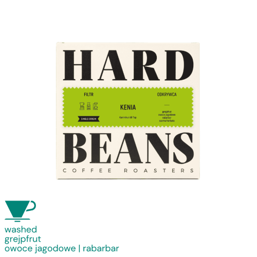 Hard Beans Kenia Odkrywca Karimikui AB TOP filter 250 g | CoffeeLove