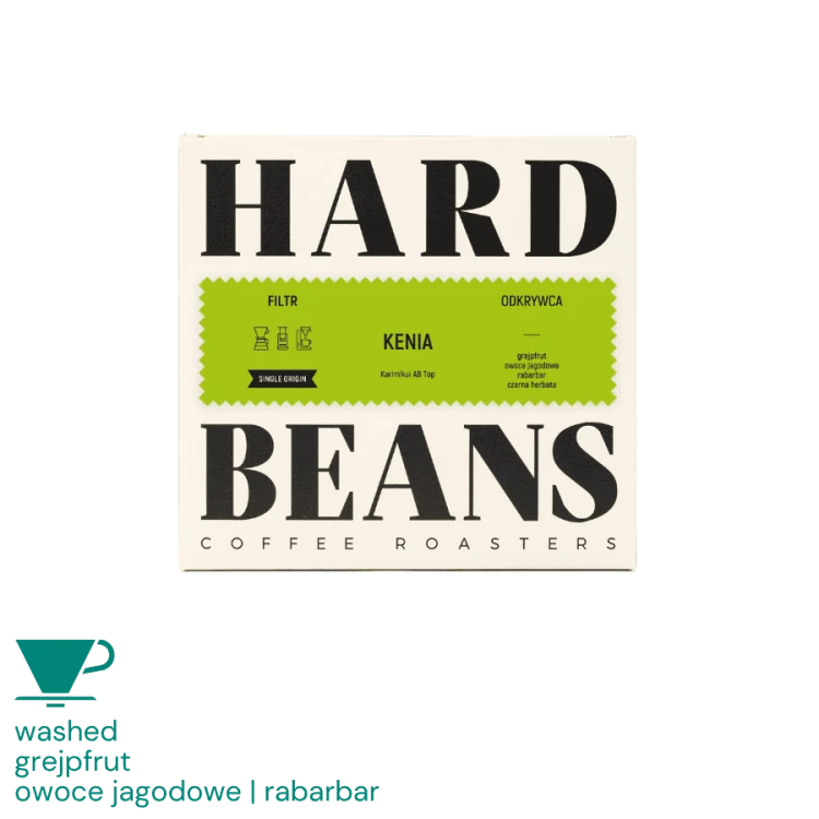 Hard Beans Kenia Odkrywca Karimikui AB TOP filter 250 g | CoffeeLove