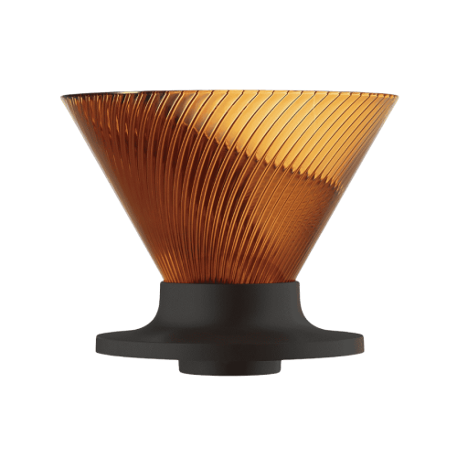 Hario NEO V60-02 - dripper tritanowy (rozmiar 02) bursztynowy | CoffeeLove