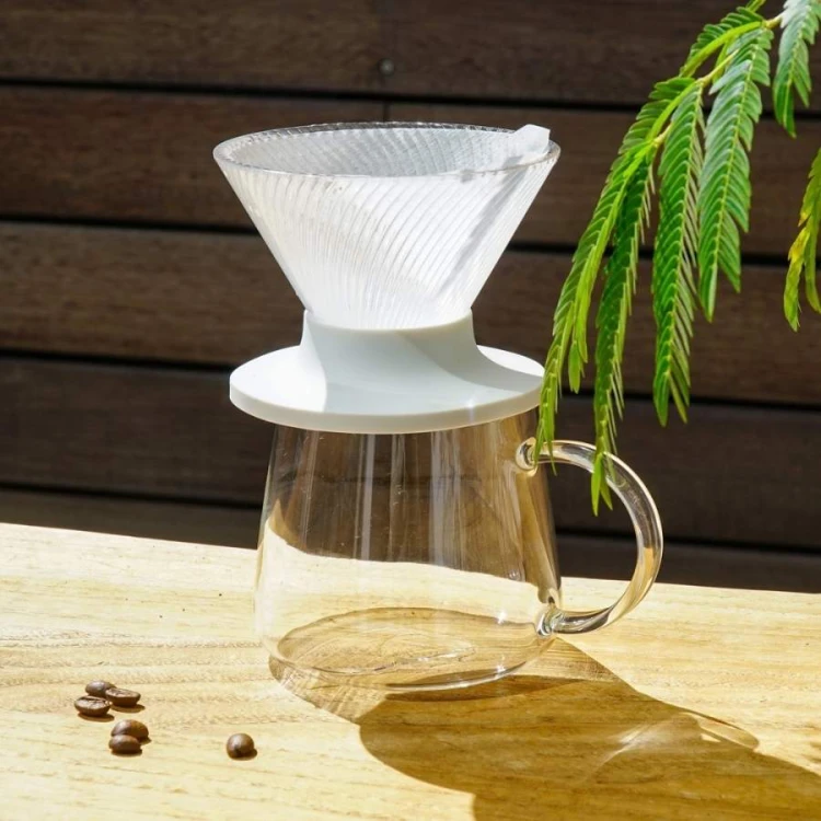 Hario NEO V60-02 - dripper tritanowy (rozmiar 02) transparentny | CoffeeLove