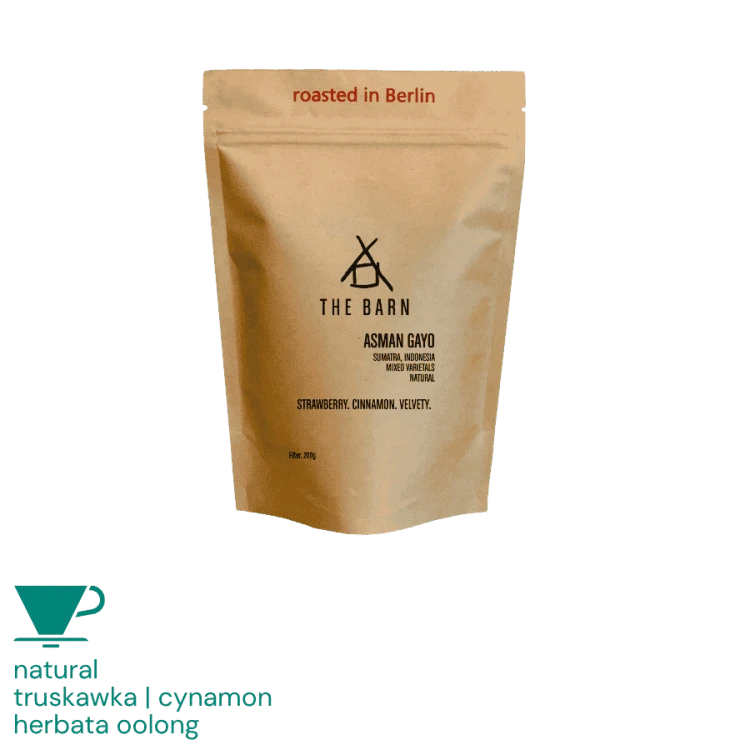 The Barn Indonezja Asman Gayo filter 200 g | CoffeeLove