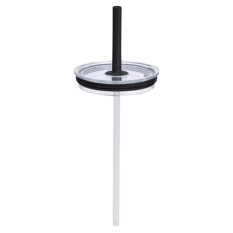 Hydro Flask Large Press-In Straw Lid clear/black | CoffeeLove