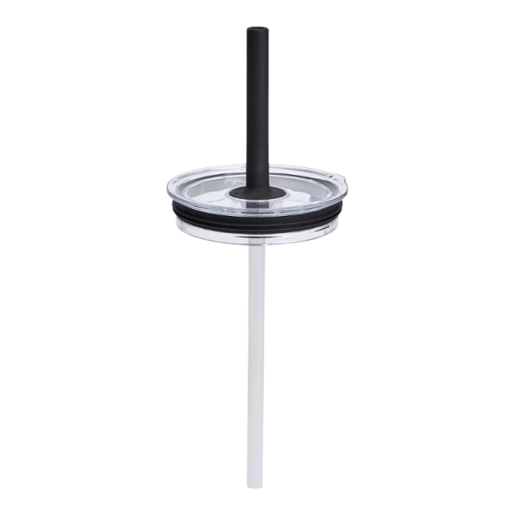 Hydro Flask Medium Press-In Straw Lid clear/black | CoffeeLove