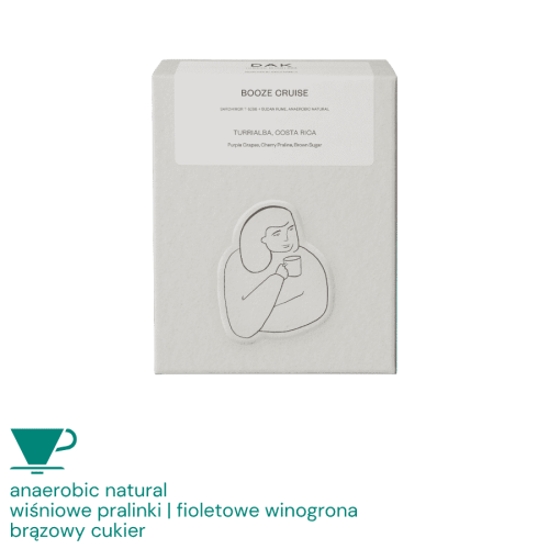 DAK Kostaryka Booze Cruise filter 250 g | CoffeeLove