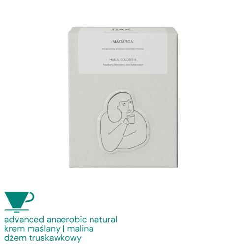 DAK Kolumbia Macaron filter 200 g | CoffeeLove