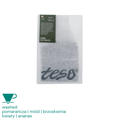 Teso Boliwia Don Octavio 250 g filter | CoffeeLove
