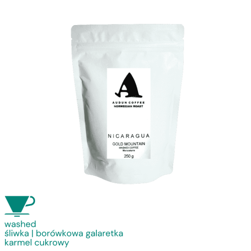 Audun Nikaragua Gold Mountain filter 250 g | CoffeeLove